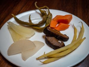 Pickles and ferments  at Holy Carrot in West London