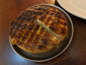 Koji flatbread at Holy Carrot in West London