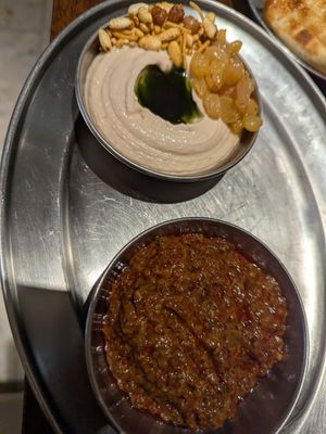 Two dips at Holy Carrot in West London