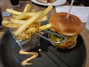 Vegan burger at Craobh - Kroov in Perth And Kinross