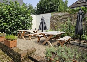 terrace at Sannie in Ratingen