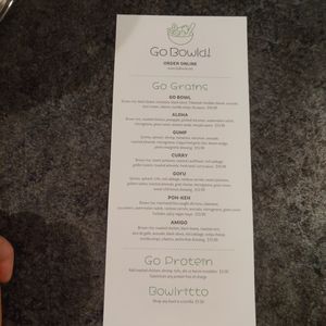 The bowls at Go Bowld in Ashland