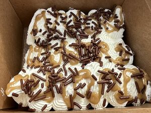 Amazing doughnut rolls!  at Rollin' Dough - temporarily closed in Homer