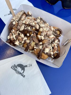 🥳  at Dr Loukoumaa in Mykonos