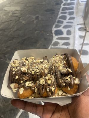 Vegan loukouma  at Dr Loukoumaa in Mykonos
