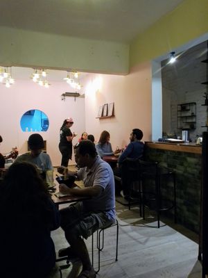 Small place at Vegan Ramen Mei - Roma in Mexico City