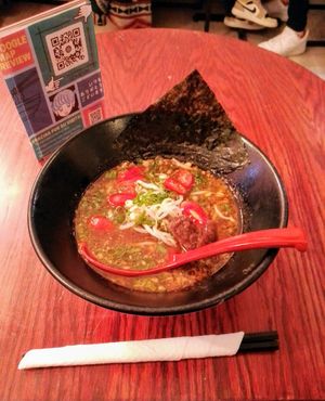 Kara Tomato 🍅 at Vegan Ramen Mei - Roma in Mexico City