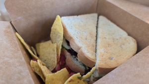 Chickpea sandwich at Rethink - Oviedo in Oviedo