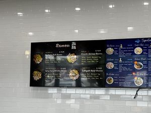 Ramen. No vegan option today  at Poke Wave in Edina