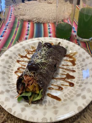 The Vegan Burrito  at Chakaruna in Salta
