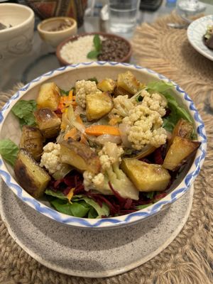 Salad bowl  at Chakaruna in Salta