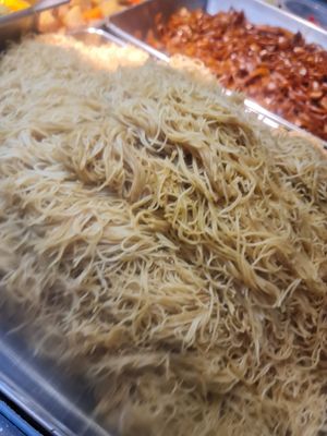 Fried Mee Hoon ~ 9/10/21 at Kwan Inn Vegetarian 观音斋 - Chinatown in Central Singapore