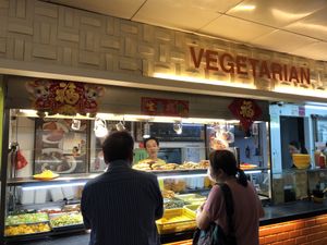 store front at Kwan Inn Vegetarian 观音斋 - Chinatown in Central Singapore