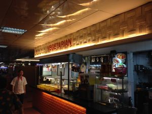   at Kwan Inn Vegetarian 观音斋 - Chinatown in Central Singapore