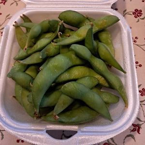 Edamame (3,90€) at Asia House Bistro in Berchtesgaden