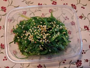 Seetang-/Wakamesalat (3,90€) at Asia House Bistro in Berchtesgaden