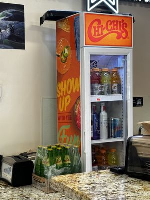 Yet another option of bottled drinks  at Pizza Bros in Visalia