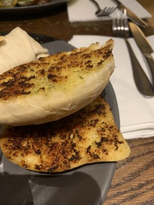 Garlic breadd  at Nando's - St Andrew's Street in Dublin