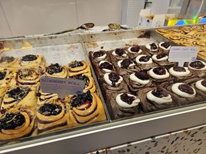 Some of the rolls on offer at Cinnamood in Bremen