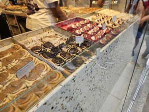 Some of the vegan rolls on offer at Cinnamood in Bremen