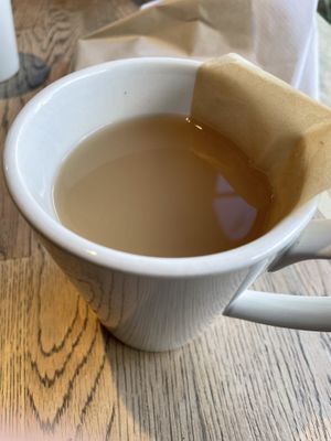 Earl grey teaa  at Planet Coffee in Ottawa