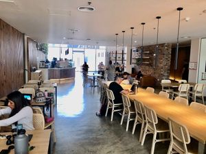 Interior at Zinn Cafe Bistro in Dubai