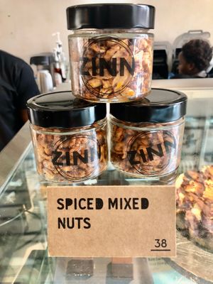 Nut mix at Zinn Cafe Bistro in Dubai