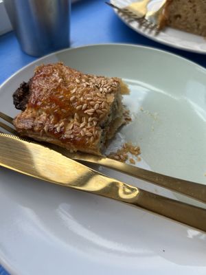 Half a sausage rolll  at Giant Coffee in Margate