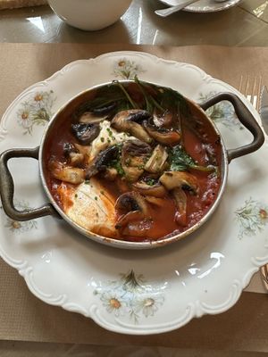Vegan shakshuka  at UGOT in Barcelona