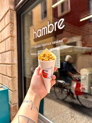 C’È CECE? - Tasty crunchy chickpeas
 at Hambre Street Food in Verona