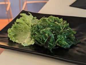 Wakame salad at Rainbow Sushi  in San Marino City
