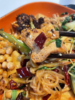 Tofu  #Veganuary at Zhang Liang Malatang in Haymarket