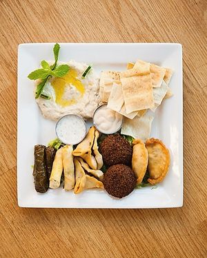 sampler at Yella Grille in Andover