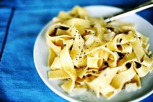 fresh pasta at Yella Grille in Andover