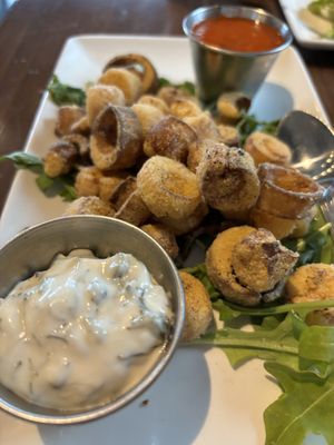 Calamari vegan   at Il Fornello in St Catharines