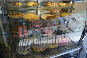 Cake display at Cakes 'N' Treats in North West London