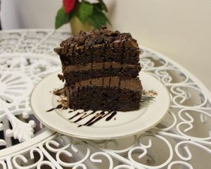 Cakes N Treats Chocolate cake VEGAN :))) at Cakes 'N' Treats in North West London