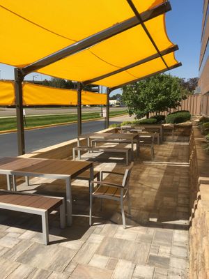 Outside seating at D. Brian's Kitchen & Catering  in Edina