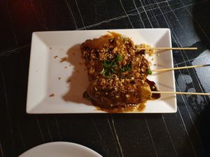 Satay Tempeh at Kelurah in Brussels