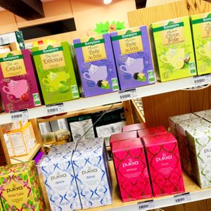 Tea ftw at Planete Bio in Chamonix-mont-blanc