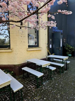 Entrance at Bulle Bistro im Glas Lennarz in Dusseldorf