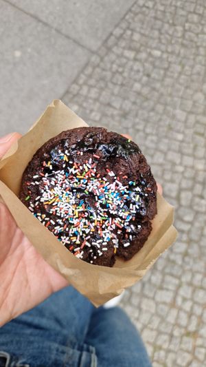 Vegan chocolate cookie at Der Keks in Berlin