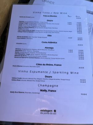 More wine   at Estalagem Ponta Do Sol in Ponta Do Sol