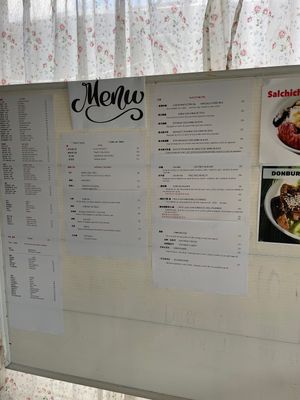 Menu  at Naturalis Te in Santiago De Los Caballeros