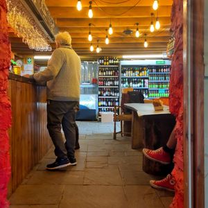  at The Barn Restaurant and Goat Garden Cafe in Lynton