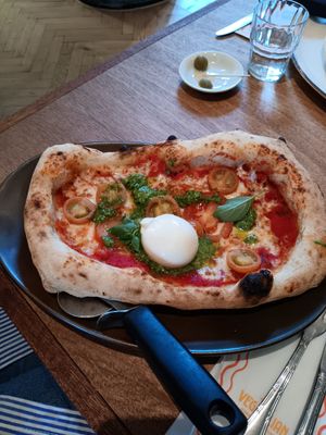 Tommy Burrata at Vegitalian in Rotterdam
