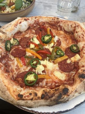 Pizza  at Vegitalian in Rotterdam