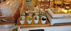 Beautiful dishes at Loujiashan Museum in Shanghai