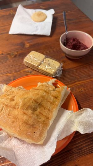 Half eaten sandwich 😅  at Super ZaZa in Venice