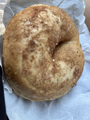 Cinnamon Sugar Bagel  at Jeff's Bagel Run in Kissimmee